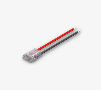 LED CONNECTOR FOR COB STRIP LIGHTS - 8MM-2PIN-BW