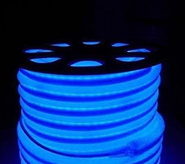 LED Neon Flex Blue 50m/roll LED soft neon light LED Flexible neon