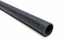 1-1/2" PVC Conduit, 10FT, Grey