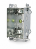 1104-LHA Gangable Device Box with BX Clamps