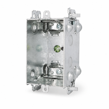 1104-LHA Gangable Device Box with BX Clamps