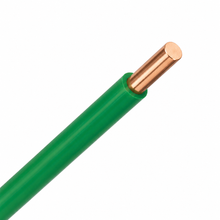 14 AWG T90 Solid Copper Building Wire – Green, 300 m