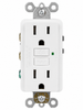 15A Tamper-Resistant GFCI Outlet, White