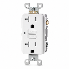 20A Tamper-Resistant GFCI Outlet, White