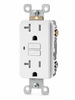 20A Tamper-Resistant GFCI Outlet, White