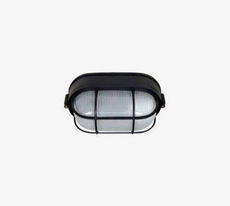 1-Light Outdoor light Black finish and Frosted glass