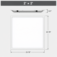 2x2 Back-Lit LED Panel Light – Power & 5CCT Tunable with Occupancy Sensor