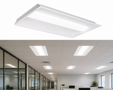 2x4 Power & CCT Selectable LED Troffer Light – 30W/40W/50W, 120–347V