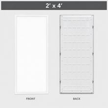 2x4 Back-Lit LED Panel Light – 30W–72W, 5CCT, Integrated Sensor