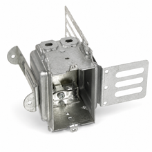 JC-3104-LSSAX 2-1/2" Deep Gangable Metal Box with Armoured Clamps