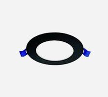 4" 9W ROUND SLIM PANEL LIGHT - Black