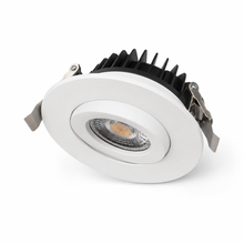 4-Inch 11W LED Gimbal Downlight – 3CCT, 1000 Lumens, White