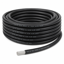 4/0 AL Black RW90 Aluminum Wire, XLPE, 600V