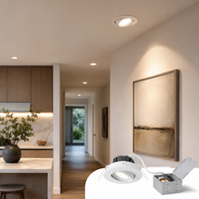 4" Slim LED Gimbal Downlight, 10W, 700LM, 3CCT Selectable