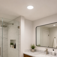 4" Slim LED Round Panel Downlight, 12W, 5CCT Selectable