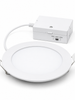 4-Inch Slim LED Round Panel Downlight, 9W, 3CCT Selectable