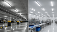 4-FT LED Linear Strip Light – 24W/32W/40W, 3CCT, Sensor-Ready