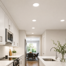 6" Slim LED Round Panel Downlight, 12W, 3CCT Selectable