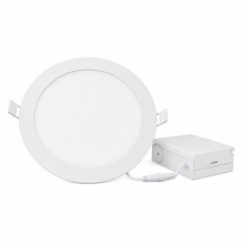 6" Slim LED Round Panel Downlight, 12W, 3CCT Selectable