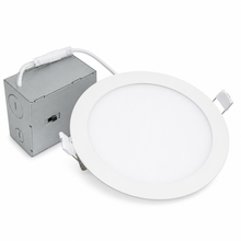 6" LED Slim Panel Light, 12W, 3CCT Selectable