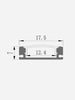 Surface Mounted Aluminum Profile - CK-007
