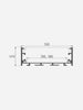 Aluminum LED Profile for LED Strip - CK-108  (LINEAR HIGHBAY)