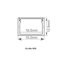 CL-ALU-1913S Surface-Mount LED Aluminum Channel – 10 ft