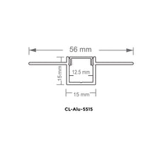 CL-ALU-5515 Trimless Recessed (After Drywall) LED Aluminum Channel – 10 ft
