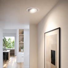 EZ-LED-S9-5CCT Clear Lens Gimbal LED Downlight, 9W