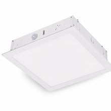EZI-PL-2X2-BL-347V-40D LED Low Bay Fixture with Occupancy Sensor