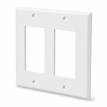 Eaton PJ262W 2-Gang Mid-Size Decorator/GFCI Wall Plate, White