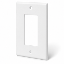 Eaton PJ26W 1-Gang Mid-Size Decorator/GFCI Wall Plate, White