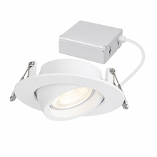 GL 4" Floating Gimbal LED Downlight, 8W, 3CCT