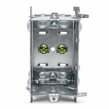 JC-1104LH Gangable Single-Gang Metal Device Box