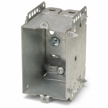 JC-2104-LLE Single-Gang Welded Metal Device Box