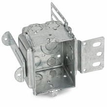 JC-3104-KSSAX 2-1/2" Deep Gangable Bubble Box with Knockouts