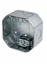 JC-54151-LSSAX Metal Octagon Box with Supports