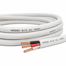 NMD90 6/3 Electrical Wire, White