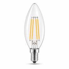 Clear E12 Base 6000K 4W LED Chandelier Bulb