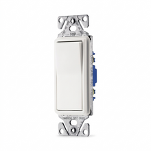 7503W 15A Decorator 3-Way Switch, White