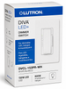 Lutron DVCL-153PR-WH Diva LED+ Dimmer Switch, White