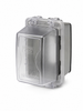 Single Gang In-Use Weatherproof Bubble Cover, 2-3/4