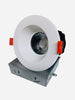 2″ ROUND RECESSED BAFFLE LED 12W 5CCT SELECTABLE COLOR- WHITE