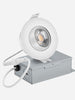 SLIM LED DOWNLIGHT 3, 8W 550LMN, GIMBLE, 4000K SATIN NICKEL, 360 DEGREE ROTATION