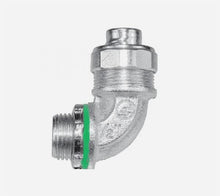 3/8" 90 DEGREE STEEL LIQUID TIGHT CONDUIT FITTING