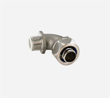 1/2" NPT 90 DEGREE LIQUID TIGHT CONDUIT FITTING, 304 STAINLESS STEEL