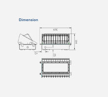 Forward Throw LED Wall Pack (Heat Sinker)