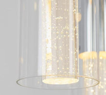 Build-In LED Spiral 5-Pendant fixture