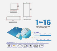 2X4 LED FLAT PANEL - 3CCT - SWITCHABLE WATTAGE