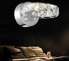 CWI Lighting Ring 8-inch LED Wall Sconce in Chrome Finish